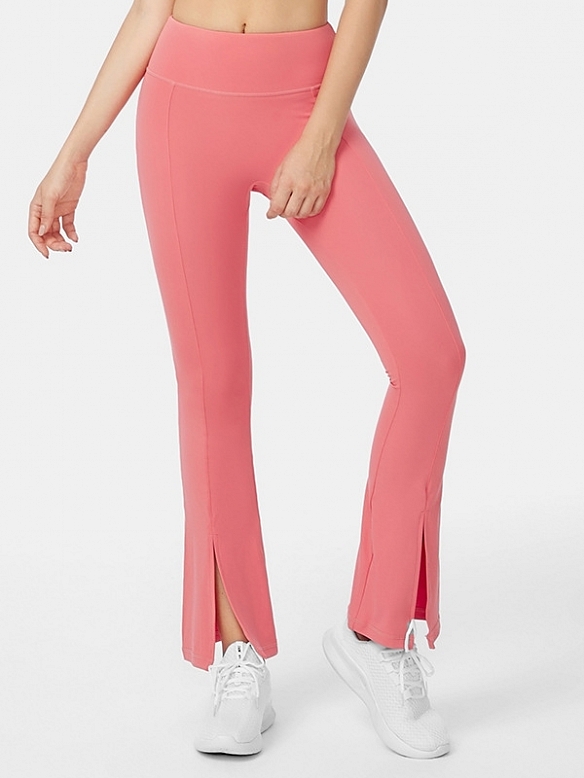 Damen Ausgestellte Sporthose mit Schlitzen FH232