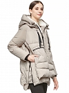 Damen Wintermantel mit Reißverschluss und Kapuze FT061