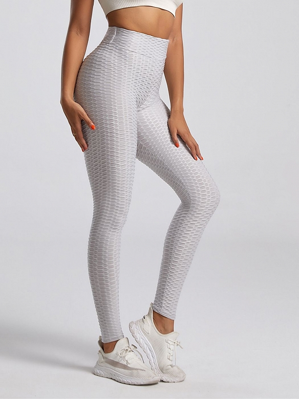Damen Atmungsaktive Yogahose Push Up Sporttights FH086