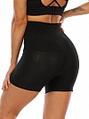 Damen Hight Waist Saunashorts mit Haken-Reihen FH048