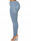 Damen Super Skinny High Waist Jeans FH191