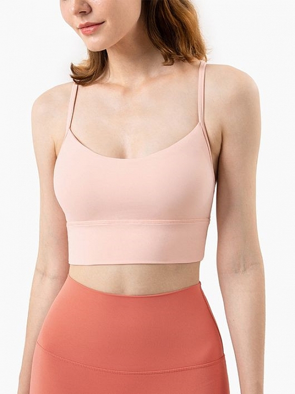 Damen Atmungsaktive Sport-BH Yoga Top FT007