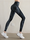 Damen Batik High Waist Push Up Sporttights Leggings FH217