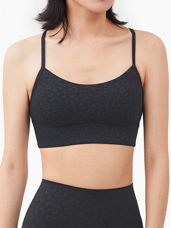 Damen Atmungsaktive Sport-BH Yoga Top FT007