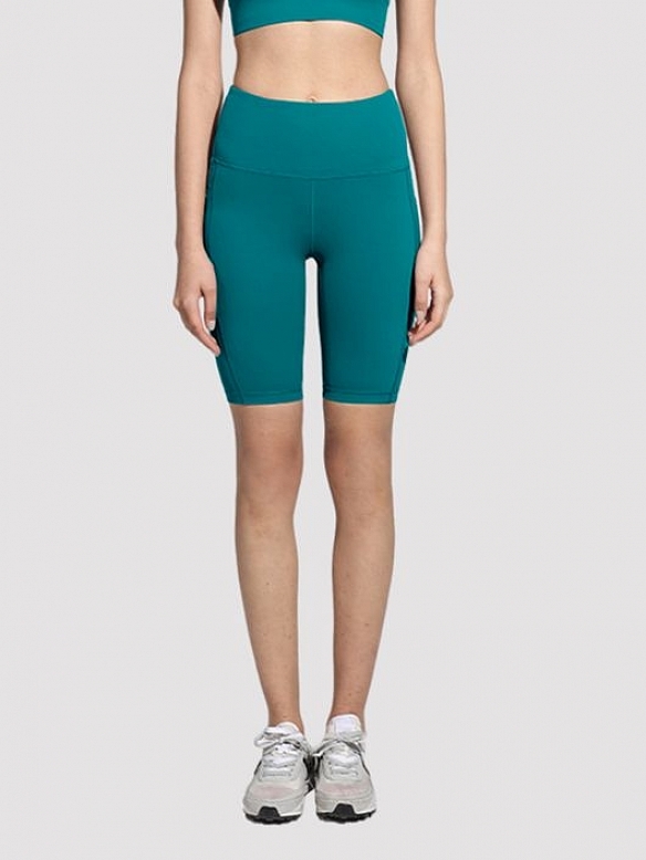 Damen High Waist Shaping Sport-Radlershorts FH030