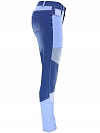 Damen Skinny High Jeans mit Farbblock FH119