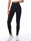 Damen Push Up Sporttights mit Hoher Taille Leggings mit Haken-Reihen FH227
