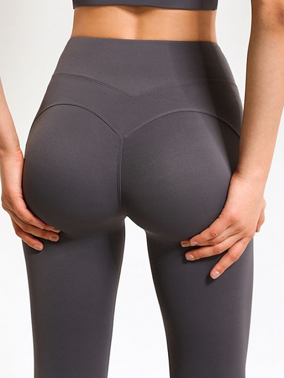Damen Hohe elastische Atmungsaktive Sporttights FH060