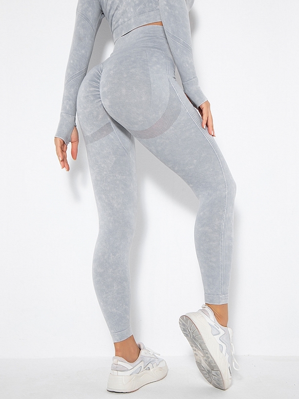 Damen Seamless Shaping-Sporttights Sports Leggings FH197