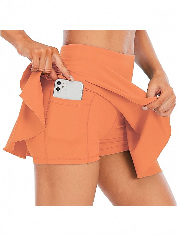 Damen Schnelltrocknender Sport Rock mit Tights FH026