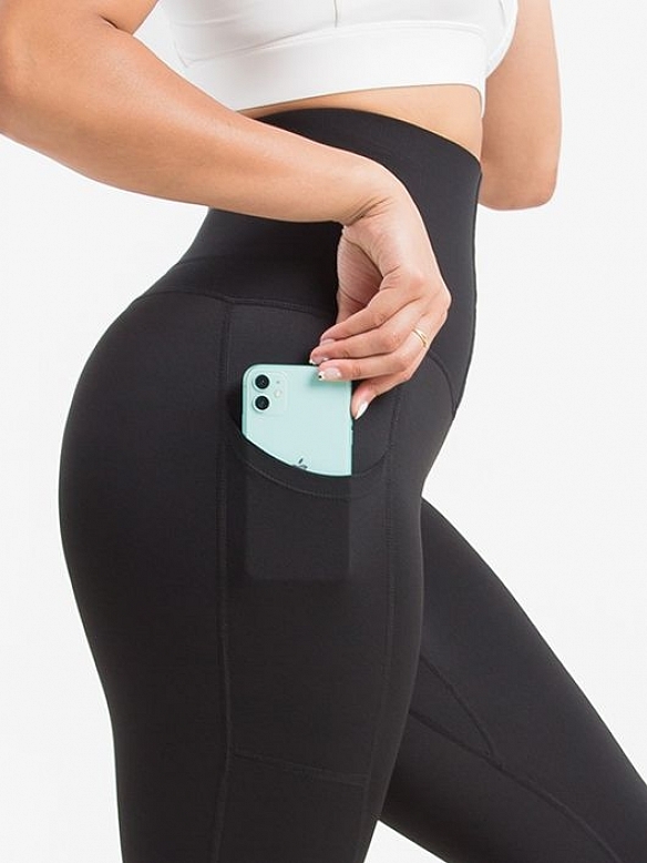 Damen Shaping-Sporttights mit breitem Taillenband FH025