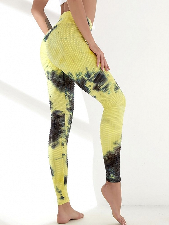 Damen Batik Leggings Sporttights FH076