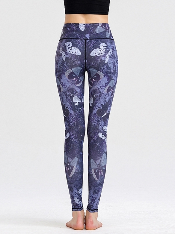 Damen Gemusterte Leggings Yogahose FH160