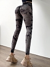 Damen Batik Hohe Tailie Sporttights Push Up Leggings FH239