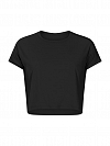 Damen Cropped Sportshirt Kurzes T-Shirt FT026