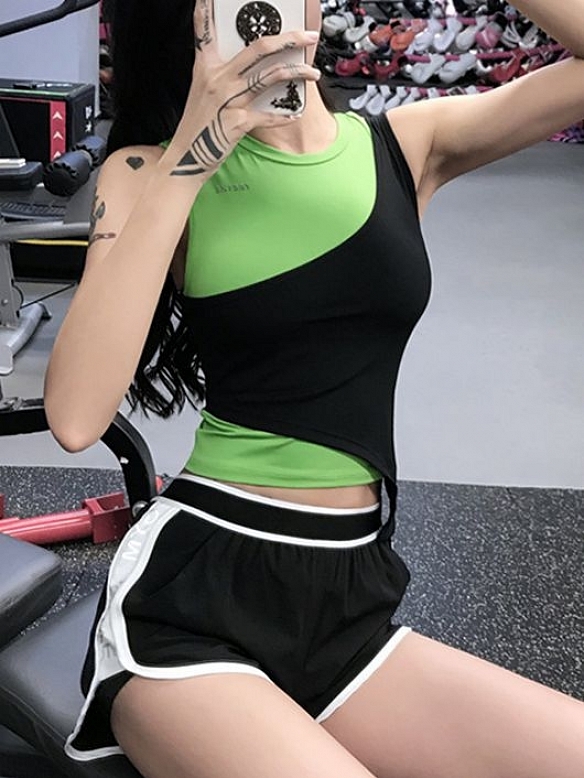 Damen Sport Tank Top Fitness Shirt FT017