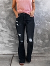 Damen Flare High Waist Jeans FH097