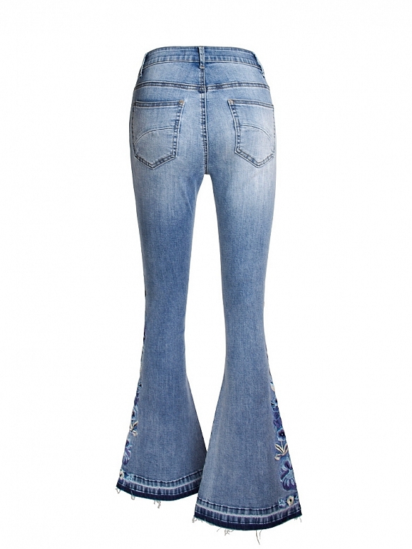 Damen Flare Regular Jeans FH167