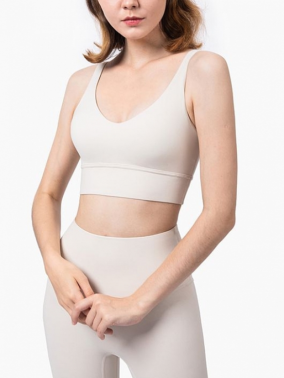 Damen High Support Yoga Top Sport-BH FT006