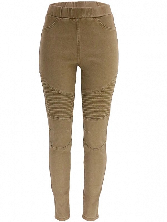 Damen Hohe elastische Shaping-Jeans FH114