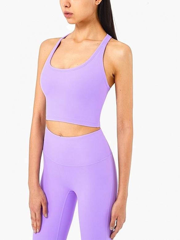 Damen High Support Sport-BH Fitness Bra Top FT010