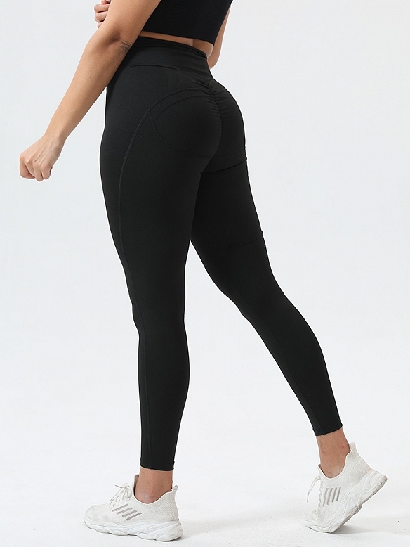 Damen High Wait Shaping-Sporttights Leggings FH148