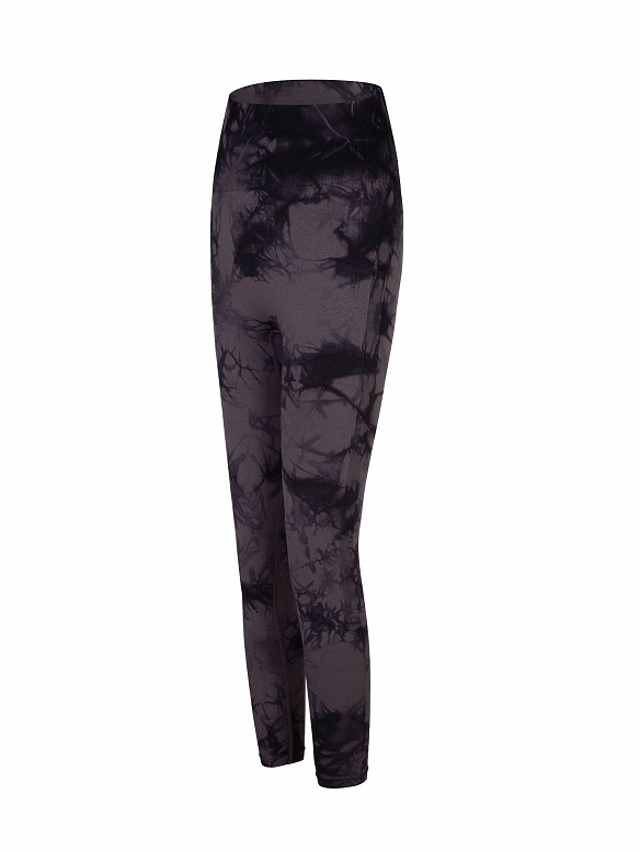 Damen Batik Hohe Tailie Sporttights Push Up Leggings FH239