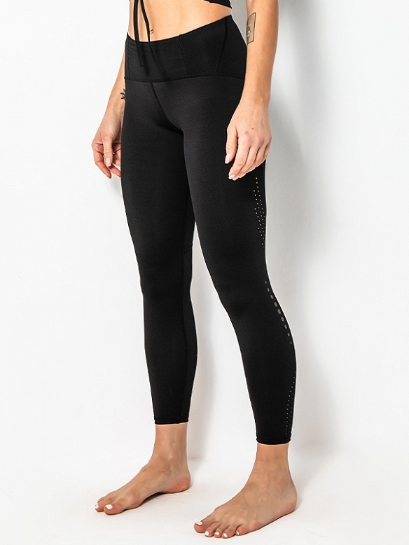 Damen High Waist Shaping-Tights mit Taschen Yogahose FH199