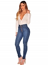 Damen Skinny High Jeans FH127