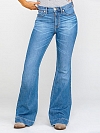 Damen Classic Flare High Waist Jeans FH154