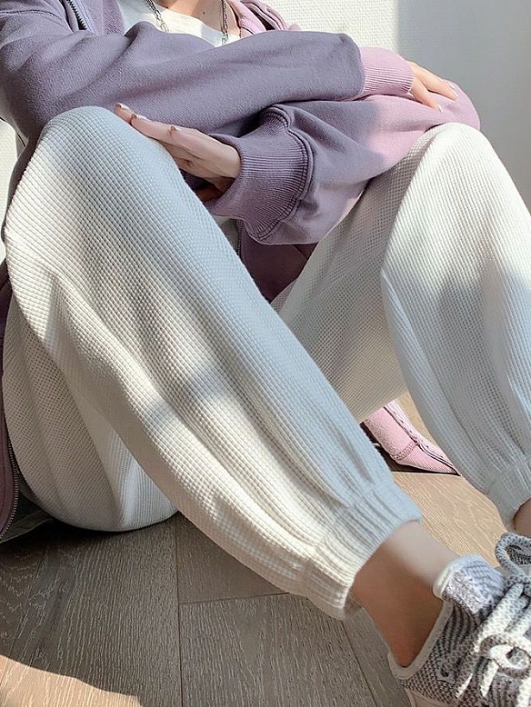 Damen Casual Basics Sweathose mit Bündchen fh185