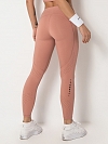 Damen High Waist Shaping-Tights mit Taschen Yogahose FH199