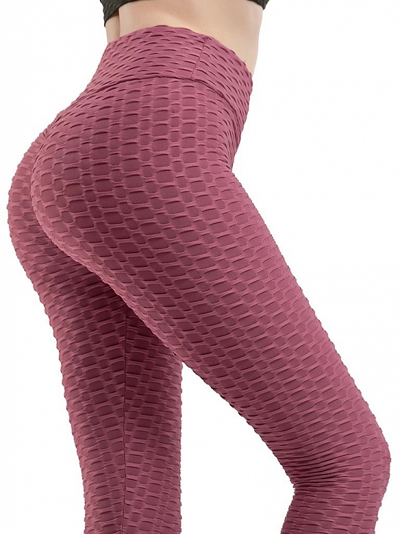 Damen High Waist Push Up Yogahose Sporttights FH108
