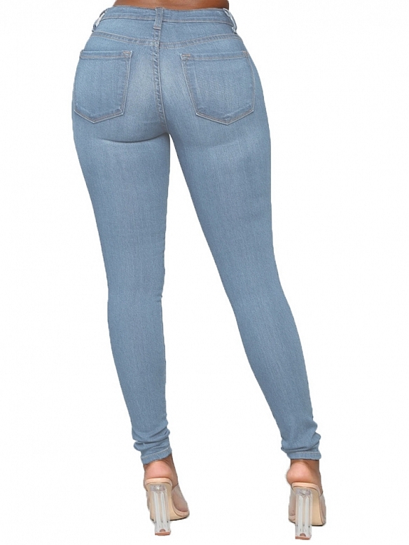 Damen Super Skinny High Waist Jeans FH191