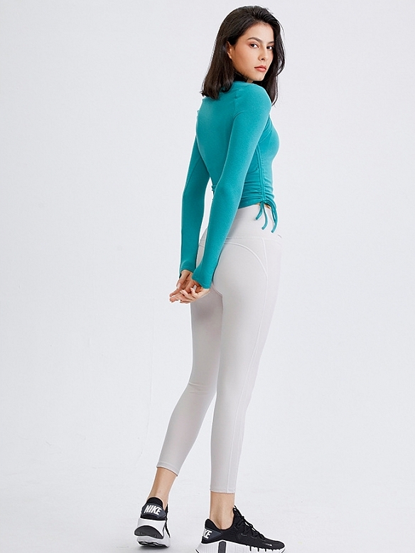 Damen Schnelltrocknendes Sporttop Fitnessshirt FT064