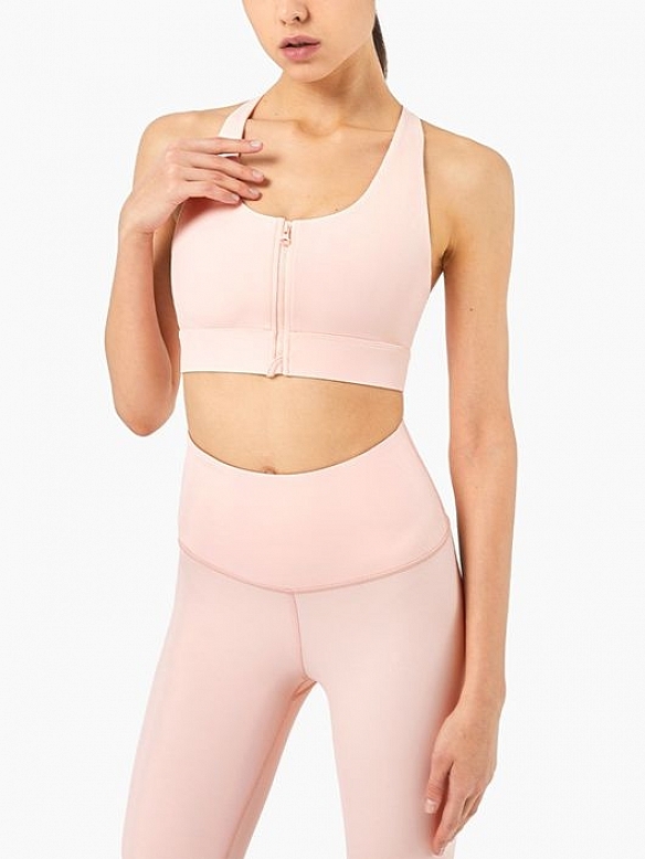 Damen Sport-BH mit Reißverschluss FT011