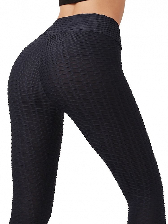 Damen High Waist Push Up Yogahose Sporttights FH108
