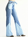 Damen 70s Flare High Jeans FH182