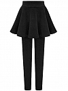 Winter Warme Leggings Hosen mit Rock für Damen FH187