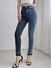 Damen Super Skinny High Jeans FH067