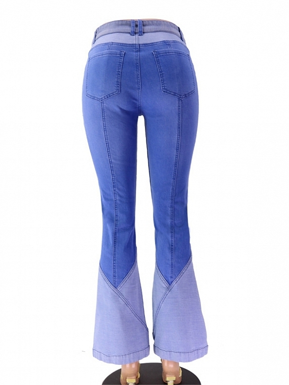 Damen 70s Flare High Jeans FH182