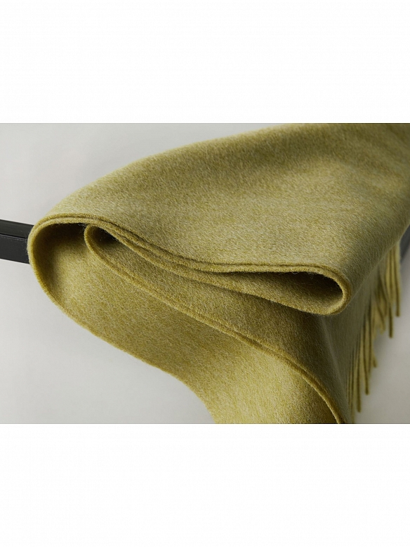 Damen Kaschmirschal mit Fransen AF001