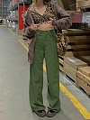 Damen Weite Cordhose FH129