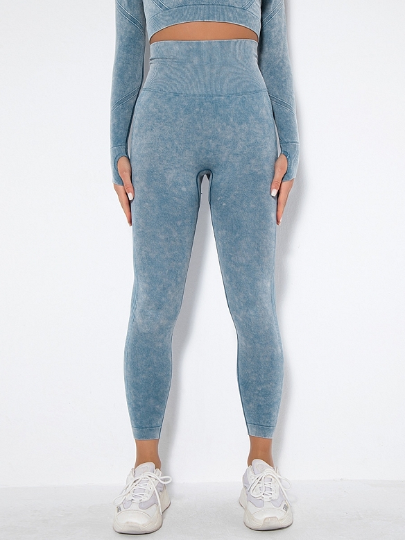 Damen Seamless Shaping-Sporttights Sports Leggings FH197
