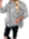 Damen Weite Plüschjacke für Frauen QX034