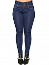 Damen High Waist Shaping-Jeans FH128