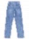 Damen Straight High Jeans mit Destroyed-Details FH178