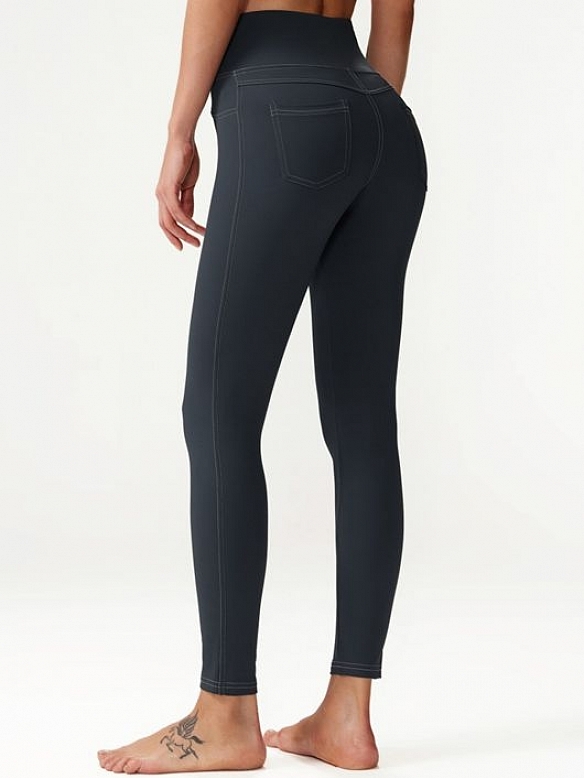 Damen High Waist Jeans-Leggings FH042