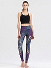 Damen Gemusterte Leggings Yogahose FH160