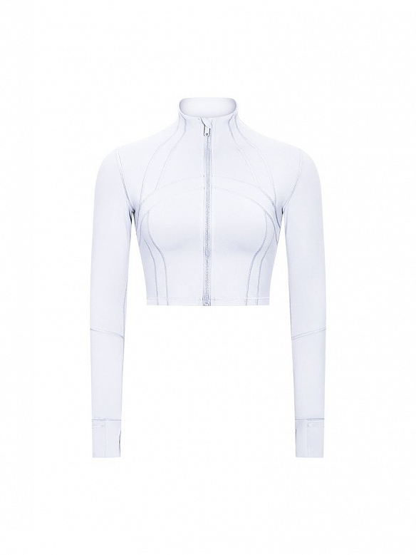 Damen Cropped Sportjacke Kurze Sportjacke FT033